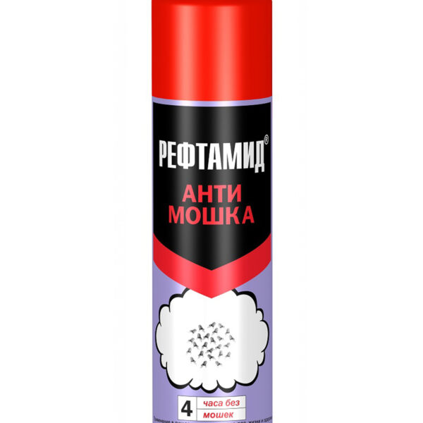 Аэрозоль - Репелент Рефтамид® Антимошка, 145 мл/24 шт. в уп