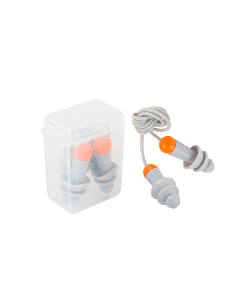 Беруши Jeta Safety JEM31 с кордом в индивид. контейнере, 33 дБ (х100 пар)