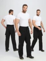 Брюки ProfLineLeader (тк.Софтшел), черный