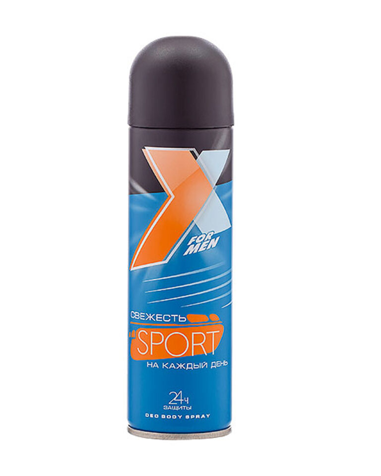 Дезодорант для тела «X Style» Sport, 145мл/24 шт. в уп