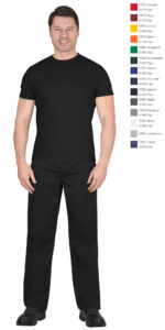 Футболка чёрная 160г/м2