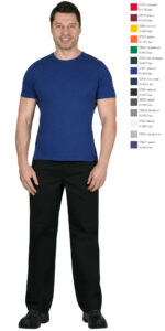 Футболка синяя 160г/м2