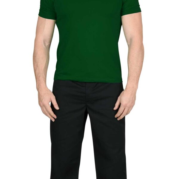 Футболка тёмно-зелёная 160г/м2