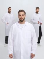 Халат мужской Классика (тк.ТиСи), белый