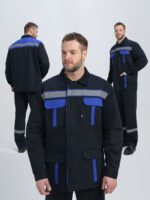 Костюм Итрорис-2 СОП (тк.Саржа,250) п/к, т.синий/васильковый
