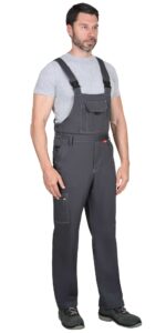 Костюм СИРИУС-ДАЛЛАС куртка, п/к, серый, 245 г/м2, 65%ПЭ, 35%ХБ