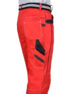 Костюм СИРИУС-ПРЕСТИЖ куртка, брюки, красный с черным, 245 г/м2, 65%ПЭ, 35%ХБ