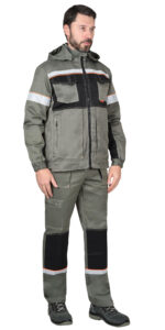 Костюм СИРИУС-РАДОМИР куртка, брюки, оливковый, 245 г./м2, 80%ПЭ, 20%ХБ
