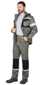 Костюм СИРИУС-РАДОМИР куртка, брюки, оливковый, 245 г./м2, 80%ПЭ, 20%ХБ