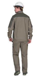 Костюм СИРИУС-ТОКИО куртка, п/к, тёмно-песочный с хаки, 265 г/м2, 100%ХБ