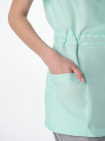 Костюм женский MedLine Арина (тк.Смесовая, 120), серый/мятный