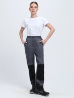 Костюм женский Вектрон-1 (тк.Смесовая,240) брюки, серый/красный/черный