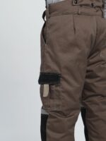 Костюм зимний Вектрон-1 (тк.Смесовая,240) брюки, коричневый/черный/бежевый