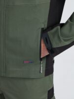 Куртка ProfLineLeader (тк.Хлопок/Спандекс,260), хаки/черный