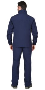 Куртка СИРИУС-АЗОВ синий софтшелл, 350 г/м2