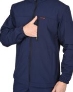 Куртка СИРИУС-АЗОВ синий софтшелл, 350 г/м2