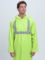 Плащ влагозащитный сигнальный ProfLineBase СОП (ПВХ,180), желтый