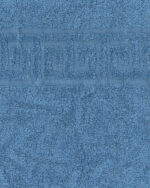 Полотенце махровое (40х70) голубой (heritage blue) 430 г/м2 (Туркмения) (х180)