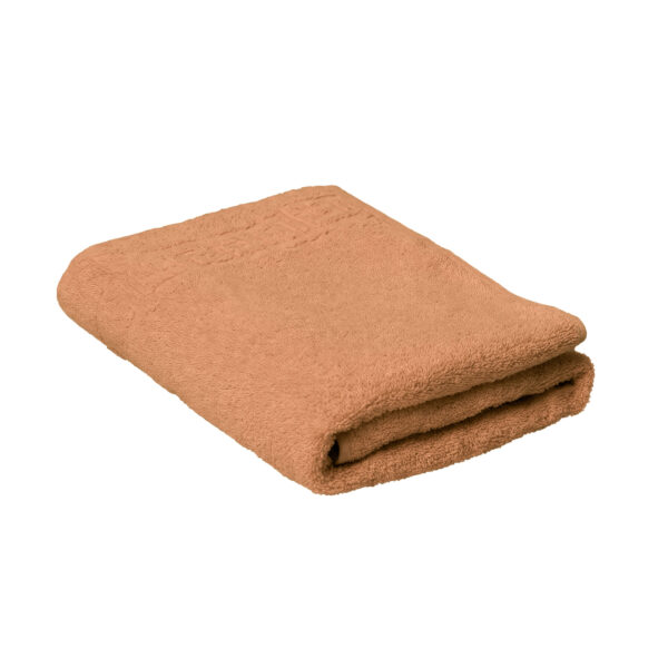 Полотенце махровое (50х90) бежевый (buff) 430 г/м2 (Туркмения) (х120) (ЧЗ)