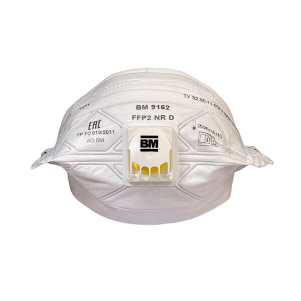 Респиратор ВМ-9162 NR D FFP2 (12 ПДК) с клапаном, складная, от аэрозолей (кр15х450)