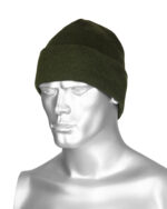Шапка трикотажная олива